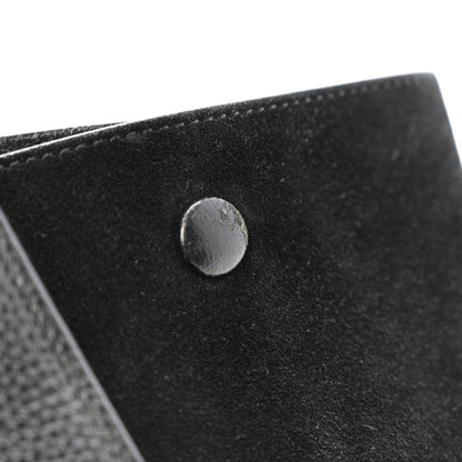 Celine Drummed Calfskin Suede Medium Trapeze Black 15 of 15