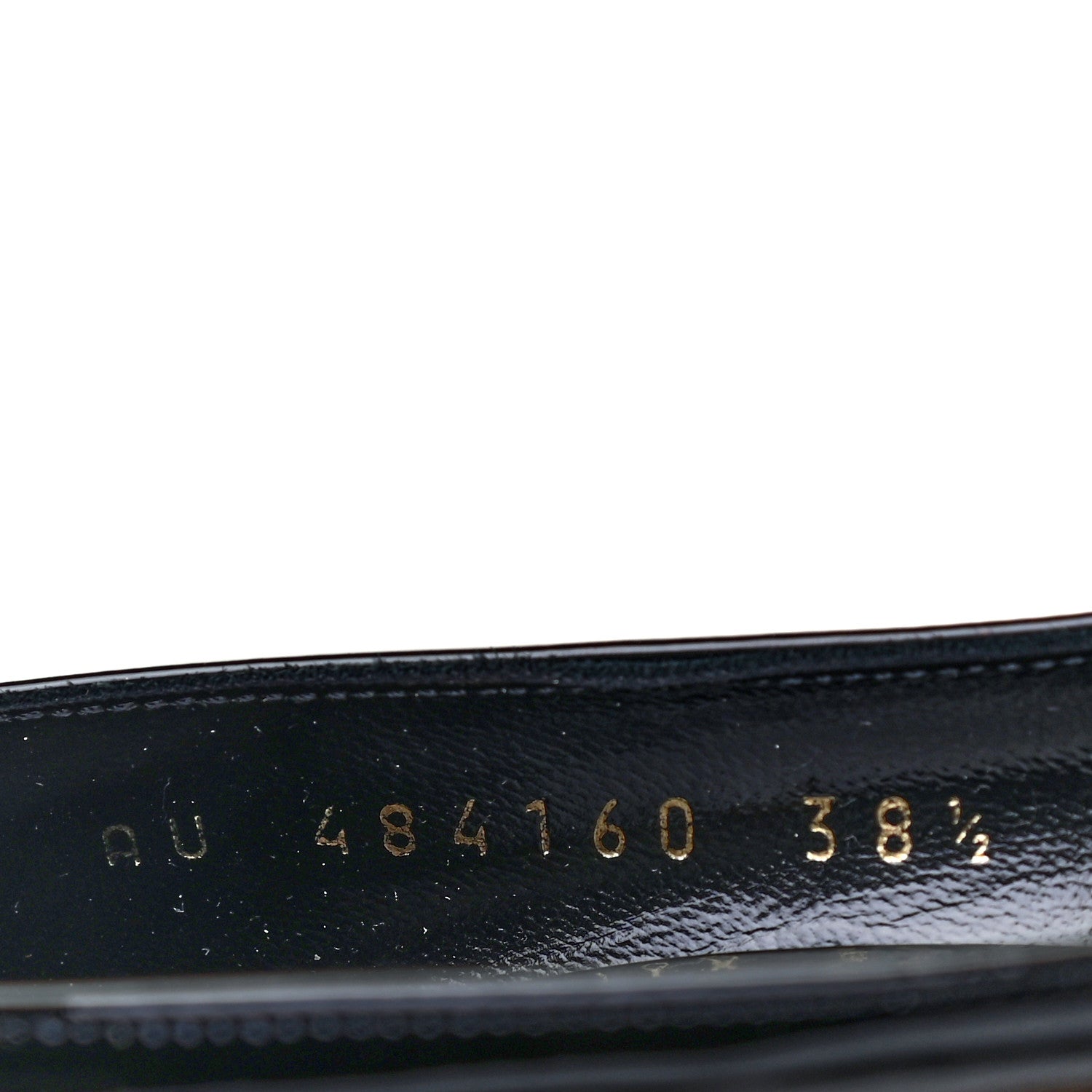 Saint Laurent Patent Opyum 85 Pumps 38.5 Black 8 of 8