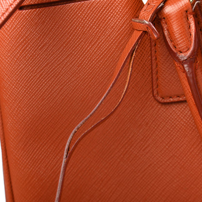 Prada Saffiano Lux Medium Tote Rame 10 of 15