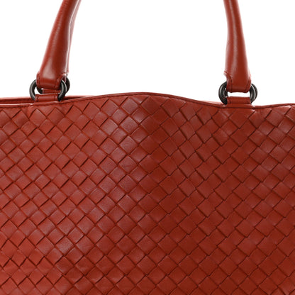 Bottega Veneta Nappa Intrecciato Milano Tote Brique 7 of 9