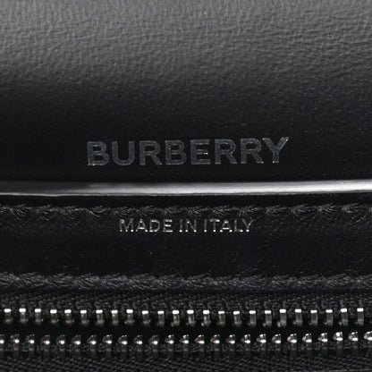 Burberry Calfskin Medium Camouflage Olympia Shoulder Bag Black 6 of 15