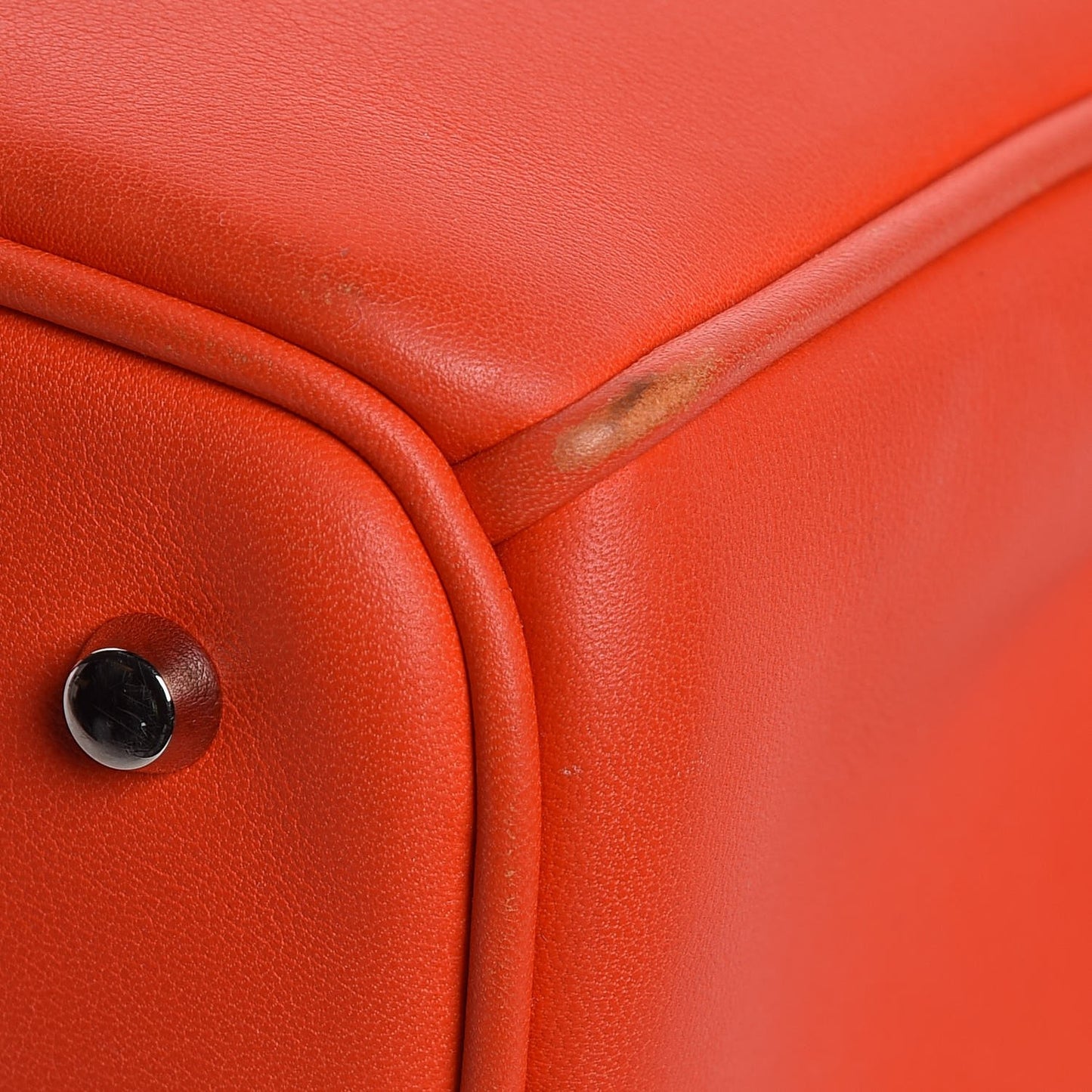Calfskin Mini Diorissimo Tote Orange