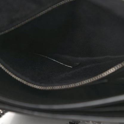 Saint Laurent Patent Monogram Cassandra Clasp Bag Black 7 of 11
