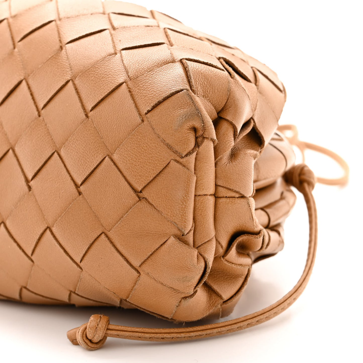 Nappa Intrecciato The Mini Pouch Carmel