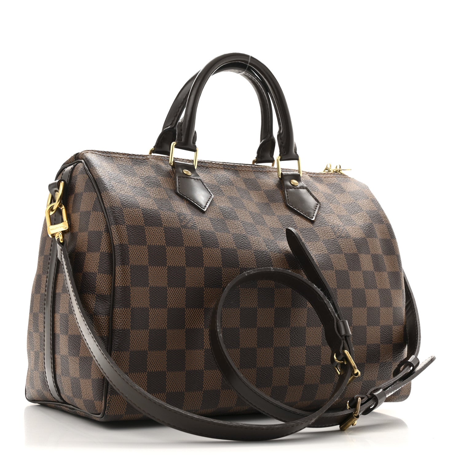 Louis Vuitton Damier Ebene Speedy Bandouliere 30 3 of 13