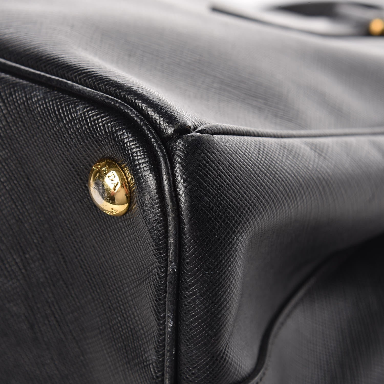 Prada Saffiano Small Galleria Double Zip Tote Black 16 of 16