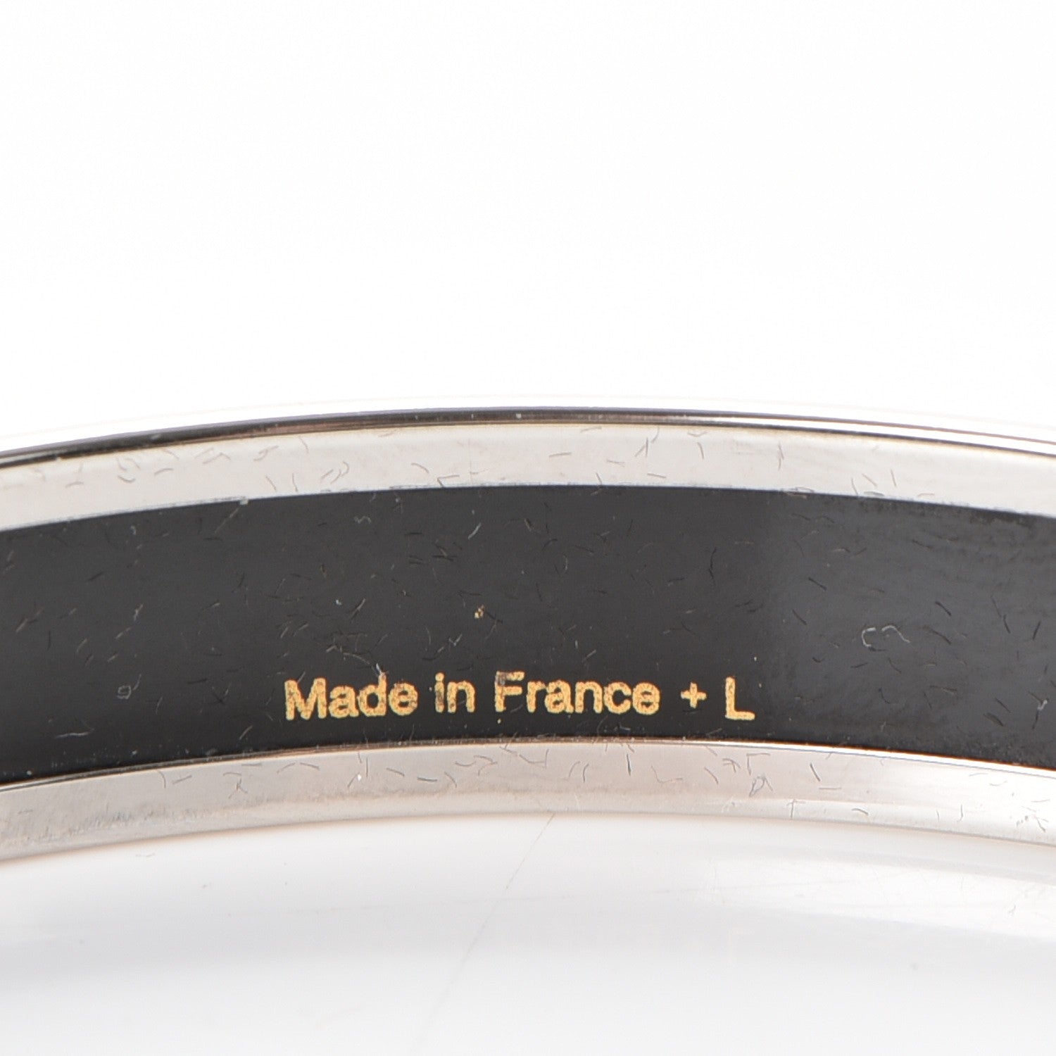 Hermes Enamel Printed Narrow Balcons Du Guadalquivir Bracelet 70 5 of 5