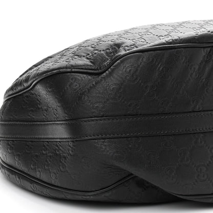 Gucci Guccissima Large GG Twins Hobo Black 9 of 11