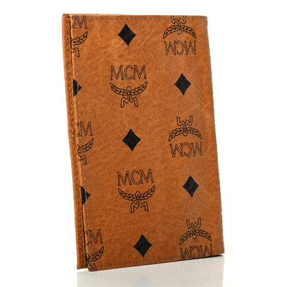 MCM Visetos Passport Holder Cognac 4 of 6