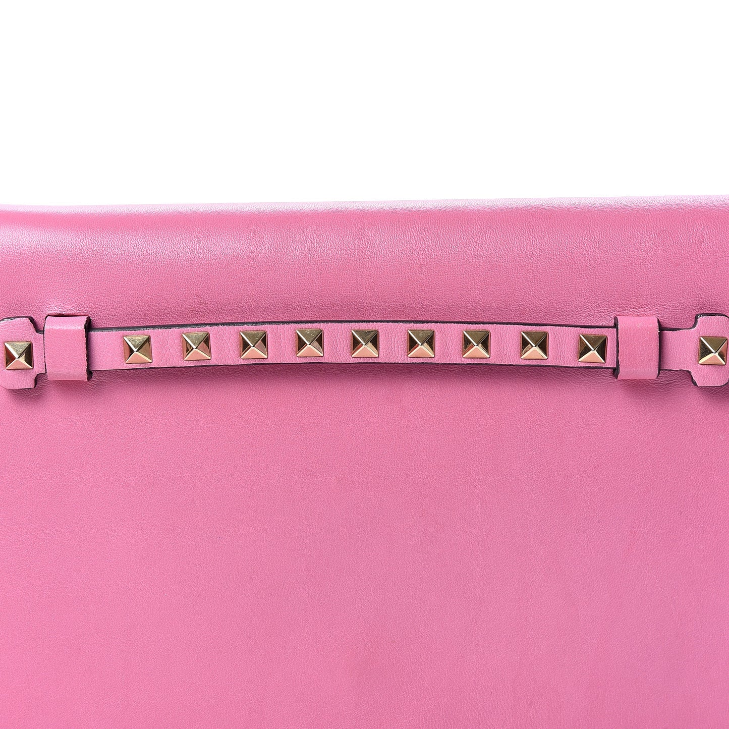 Nappa Rockstud Wristlet Clutch Ninphea