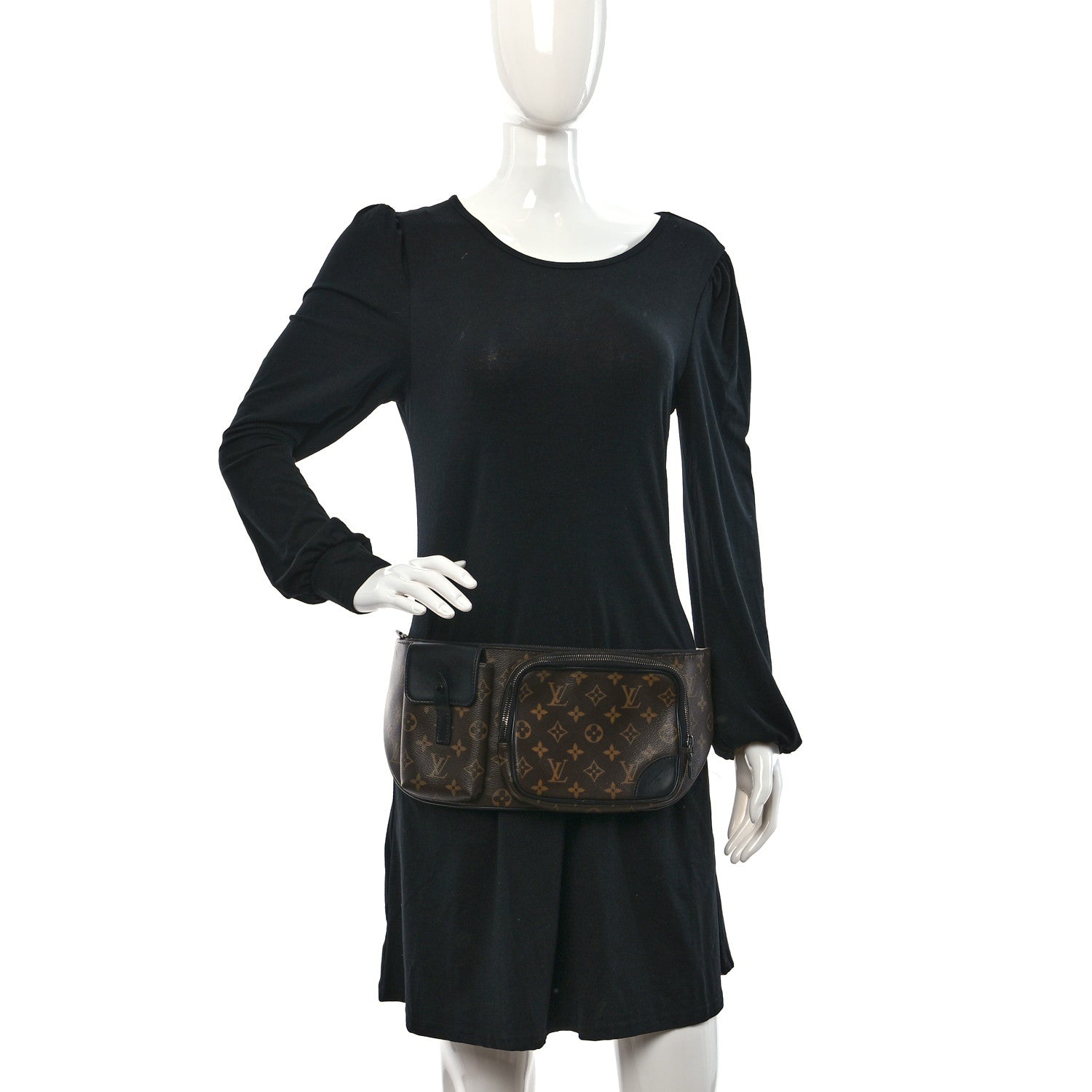 Louis Vuitton Monogram Macassar Christopher Bumbag 2 of 9