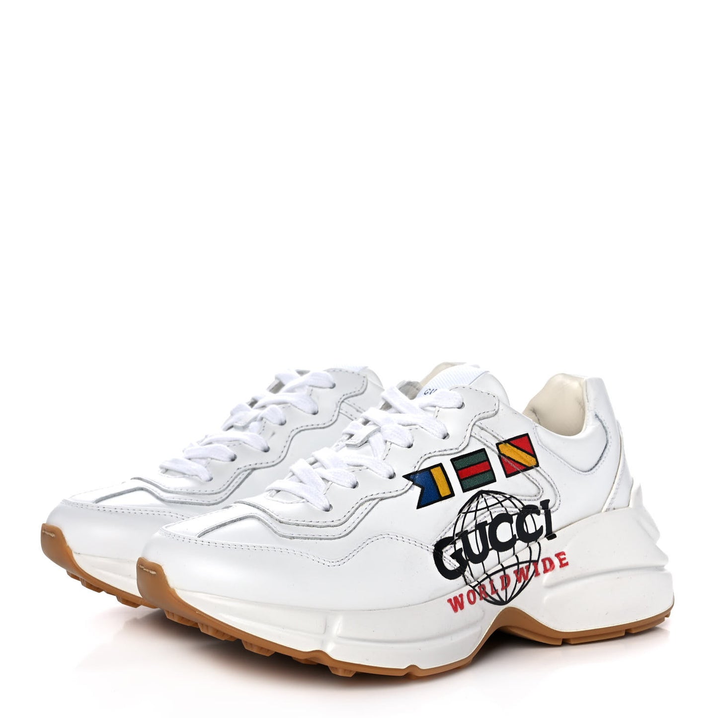 Calfskin Worldwide Womens Rhyton Sneakers 35.5 White