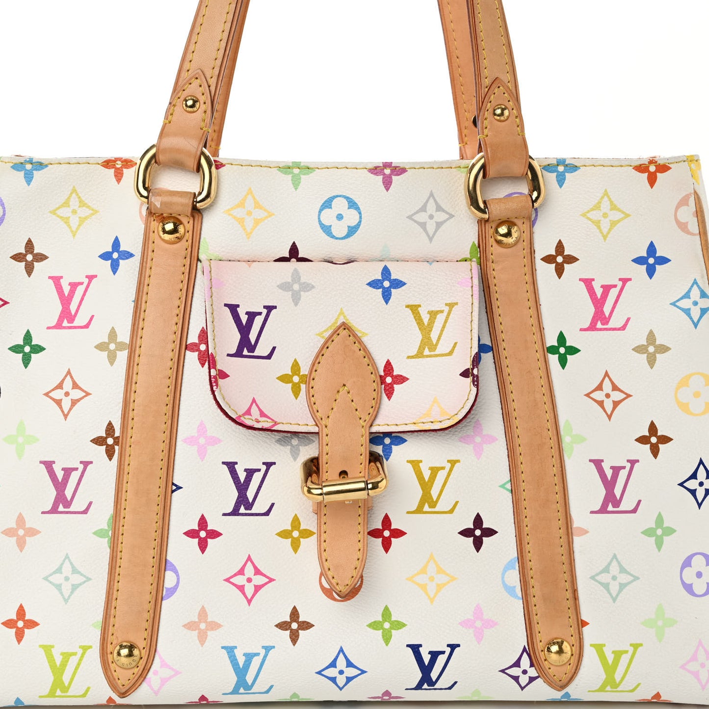 Monogram Multicolor Aurelia MM White