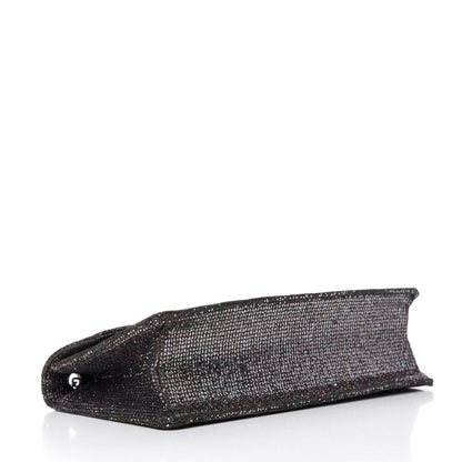 Chanel Crystal Quilted Mademoiselle Reissue 2.55 Flap Dark Silver 4 of 10