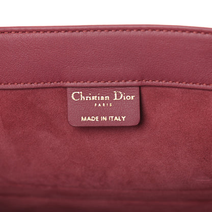 Christian Dior Calfskin Embossed Medium Book Tote Red 6 of 10