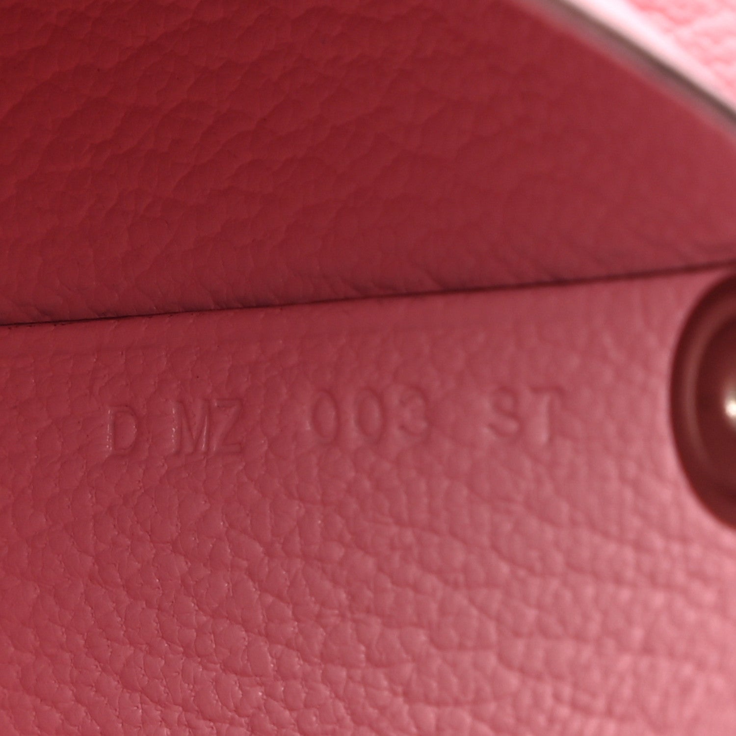 Hermes Chevre Mysore Bastia Coin Purse Rose Sakura 7 of 8