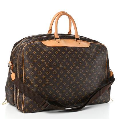Louis Vuitton Monogram Alize 2 Compartment Luggage 3 of 9