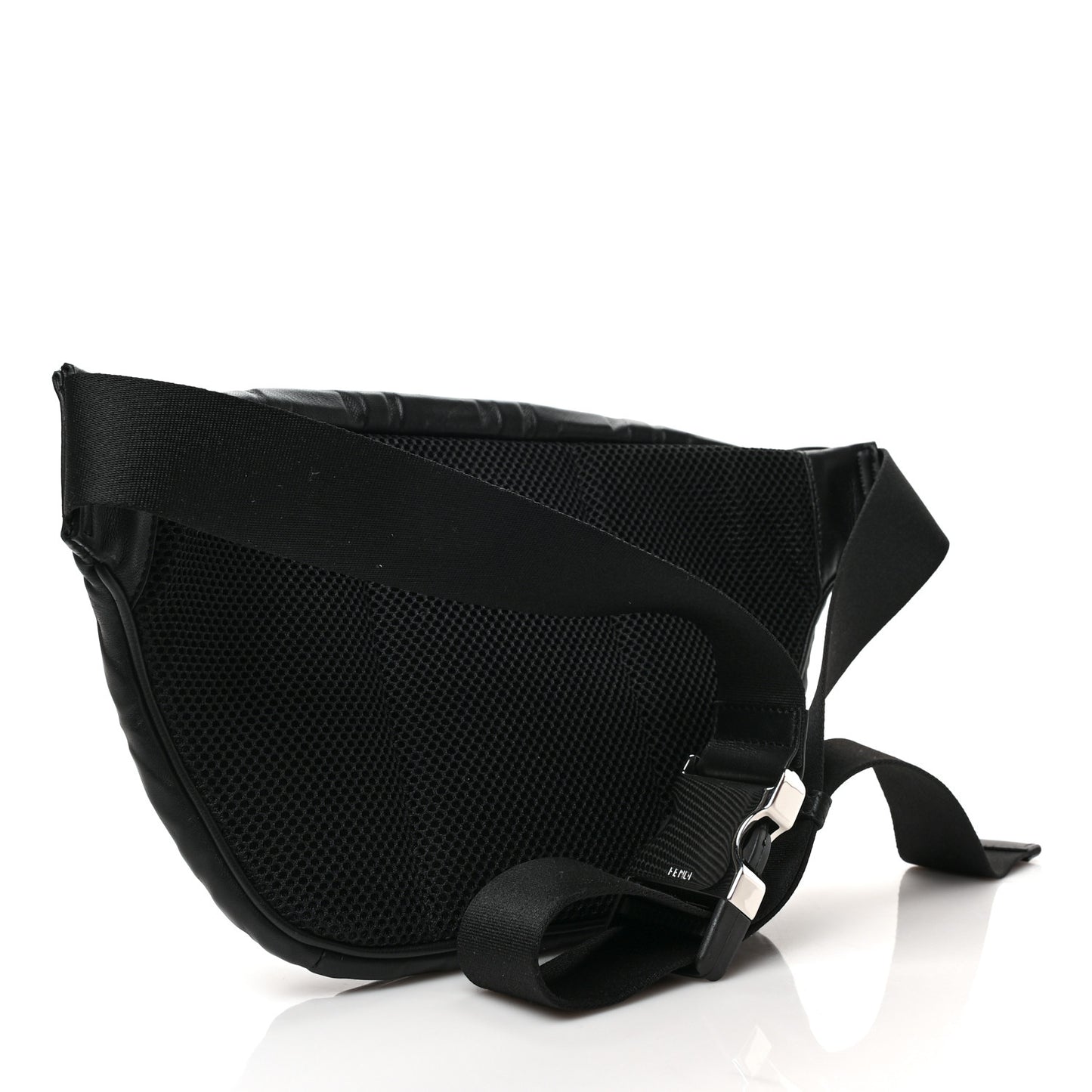 Nappa FF 1974 Embossed Belt Bag Black