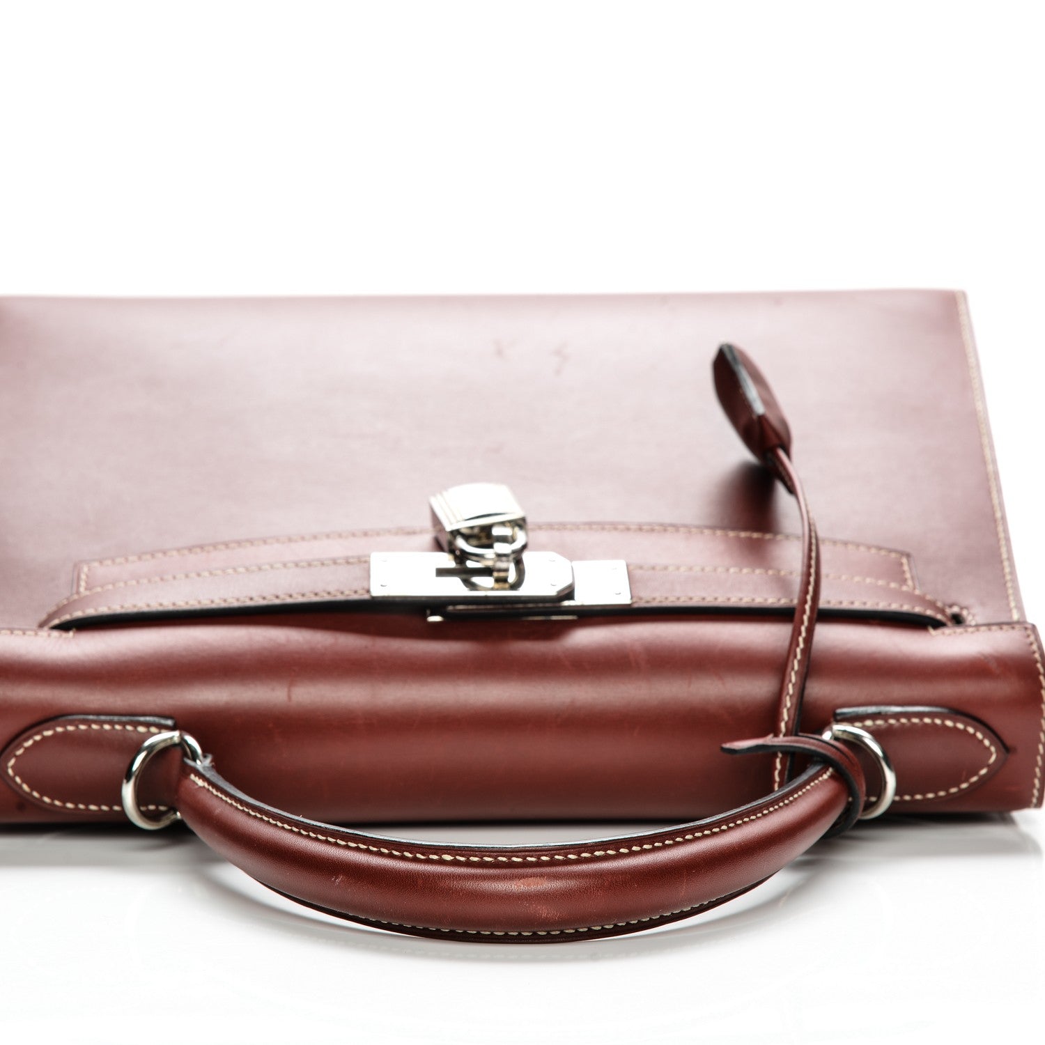 Hermes Chamonix Kelly Sellier 28 Rouge H 12 of 32