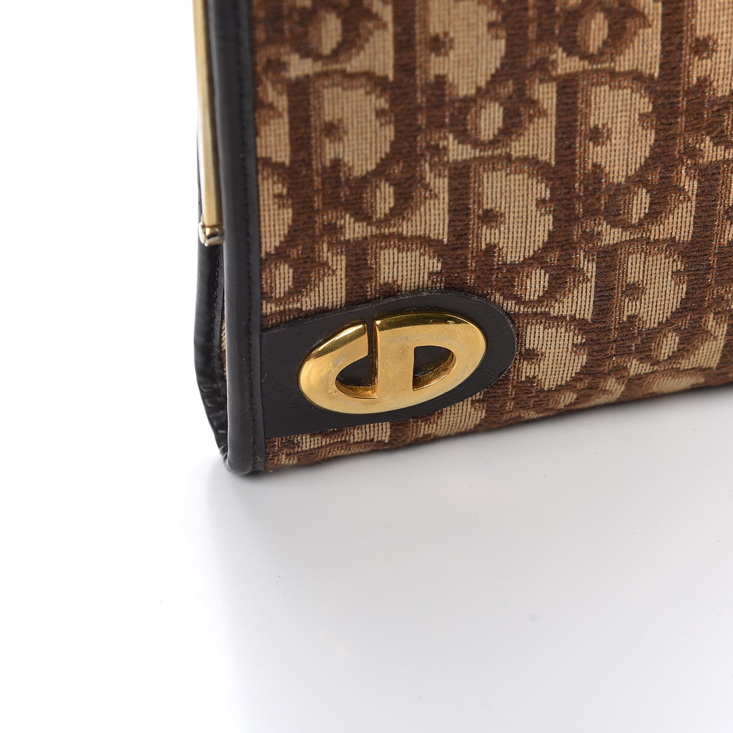 Christian Dior Monogram Clutch Brown 5 of 9