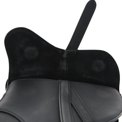 Christian Dior Ultra Matte Calfskin Saddle Belt Bag Black 9 of 11