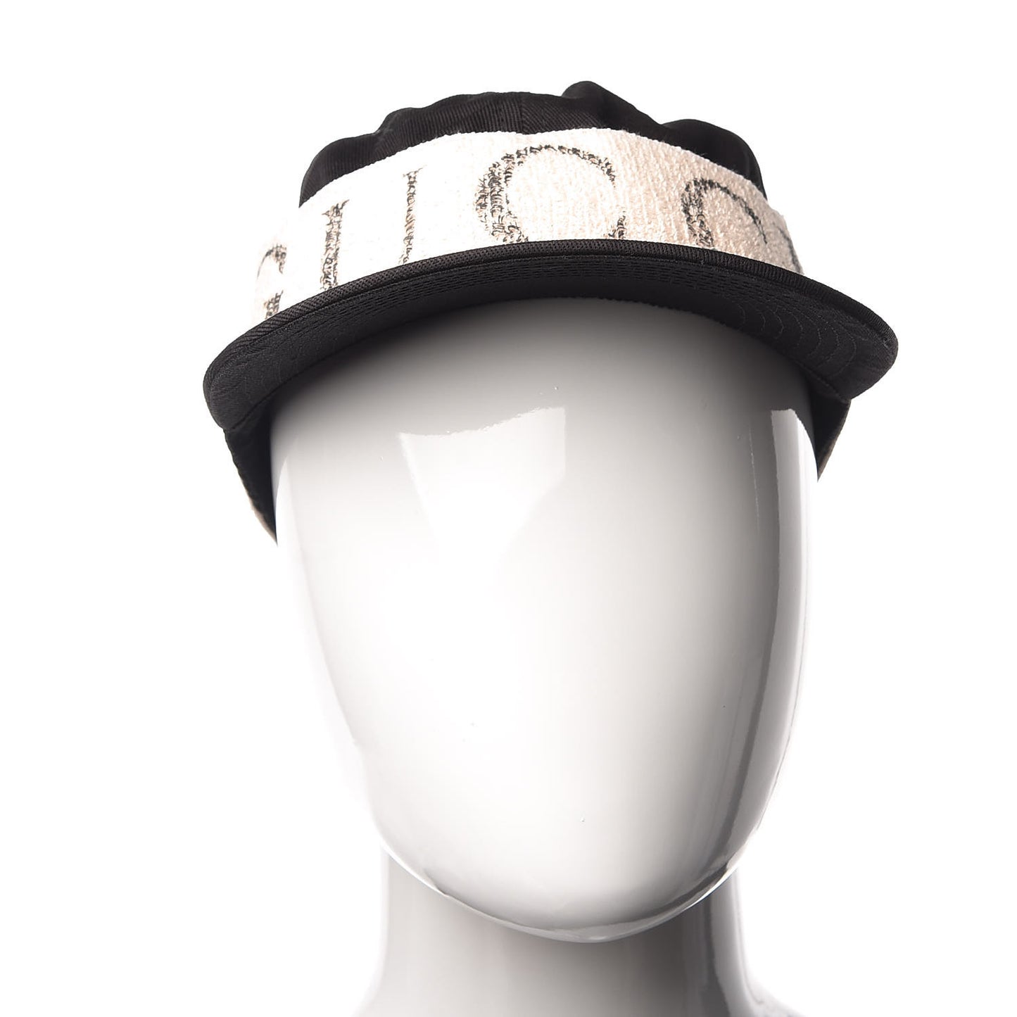 Gabardine Headband Baseball Hat S Black