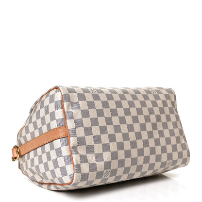 Louis Vuitton Damier Azur Speedy Bandouliere 30 4 of 12