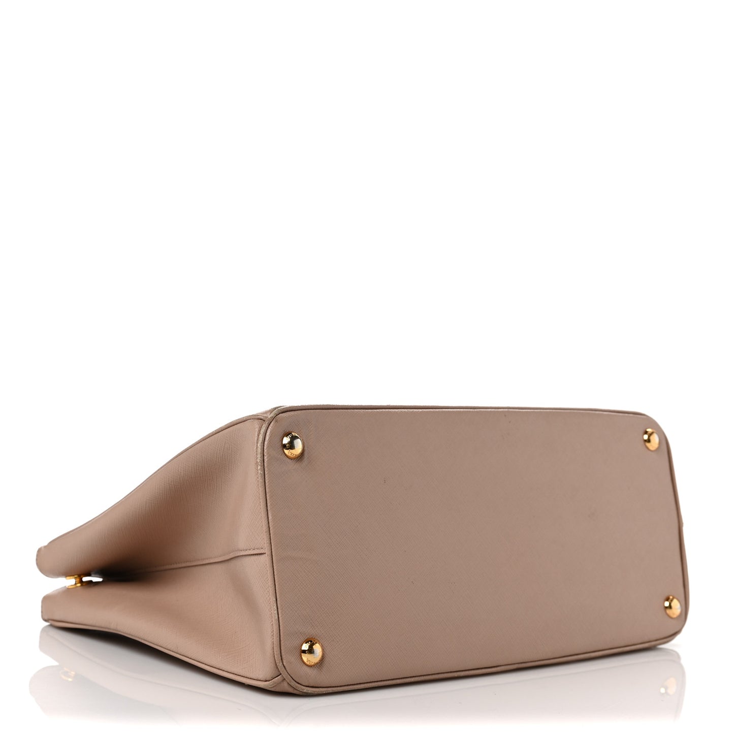 Saffiano Medium Galleria Double Zip Tote Cammeo