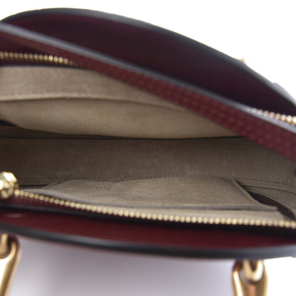 Chloe Calfskin Suede Small Pixie Bag Sienna Red 5 of 10