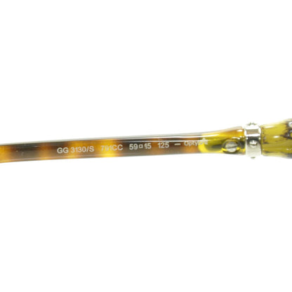 Gucci Tortoise Shell Bamboo Sunglasses 3130S 6 of 7