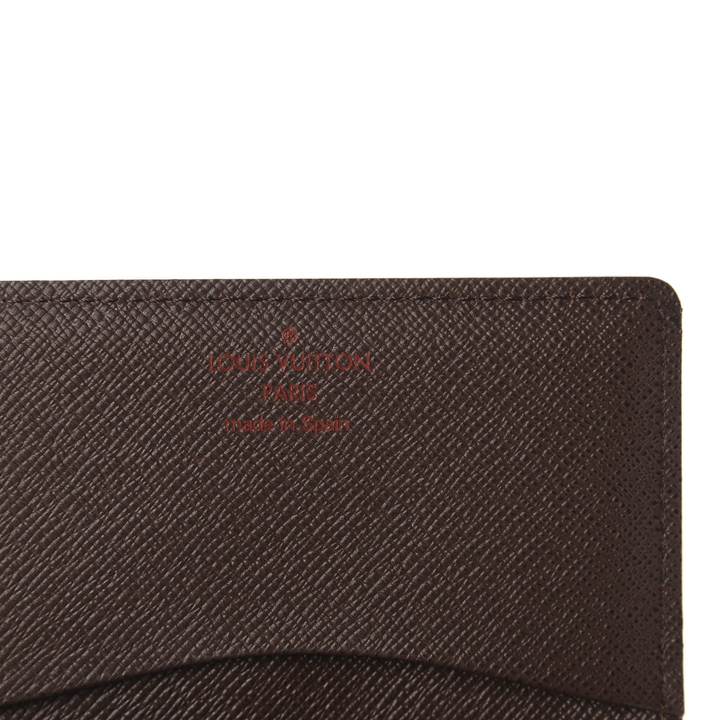 Damier Ebene Business Card Holder