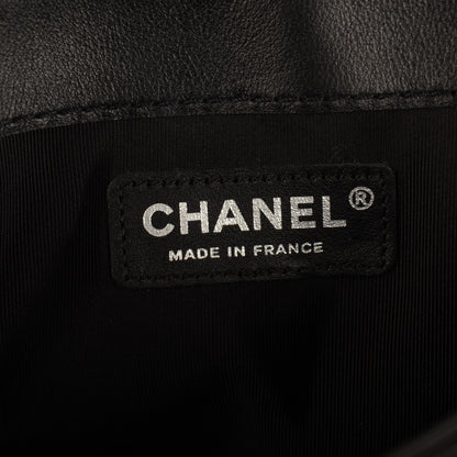 Chanel Calfskin Enchained Medium Boy Flap Black 6 of 8