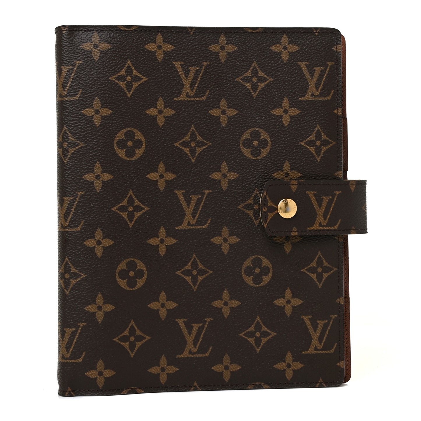 Monogram Large Ring Agenda Cover
