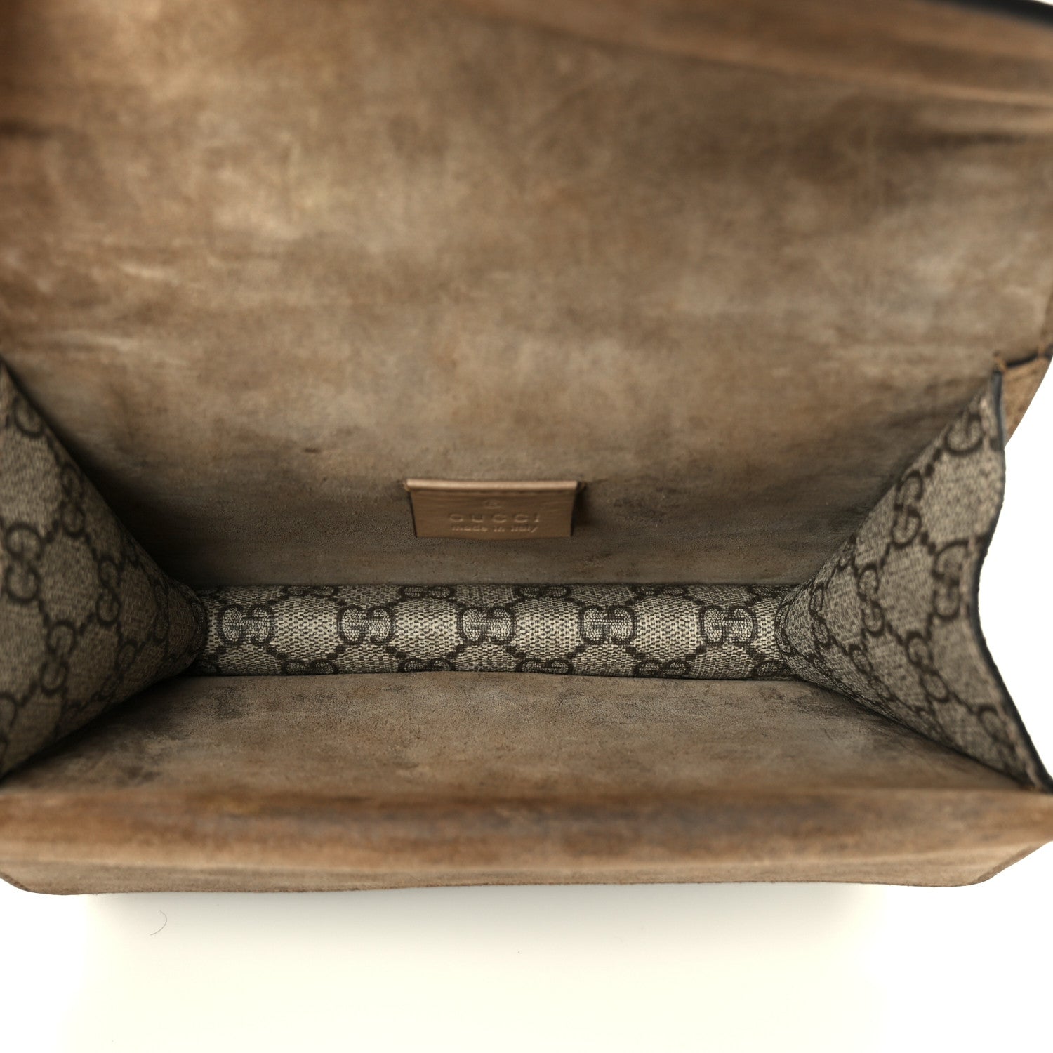 Gucci GG Supreme Monogram Mini Dionysus Shoulder Bag Taupe 5 of 10