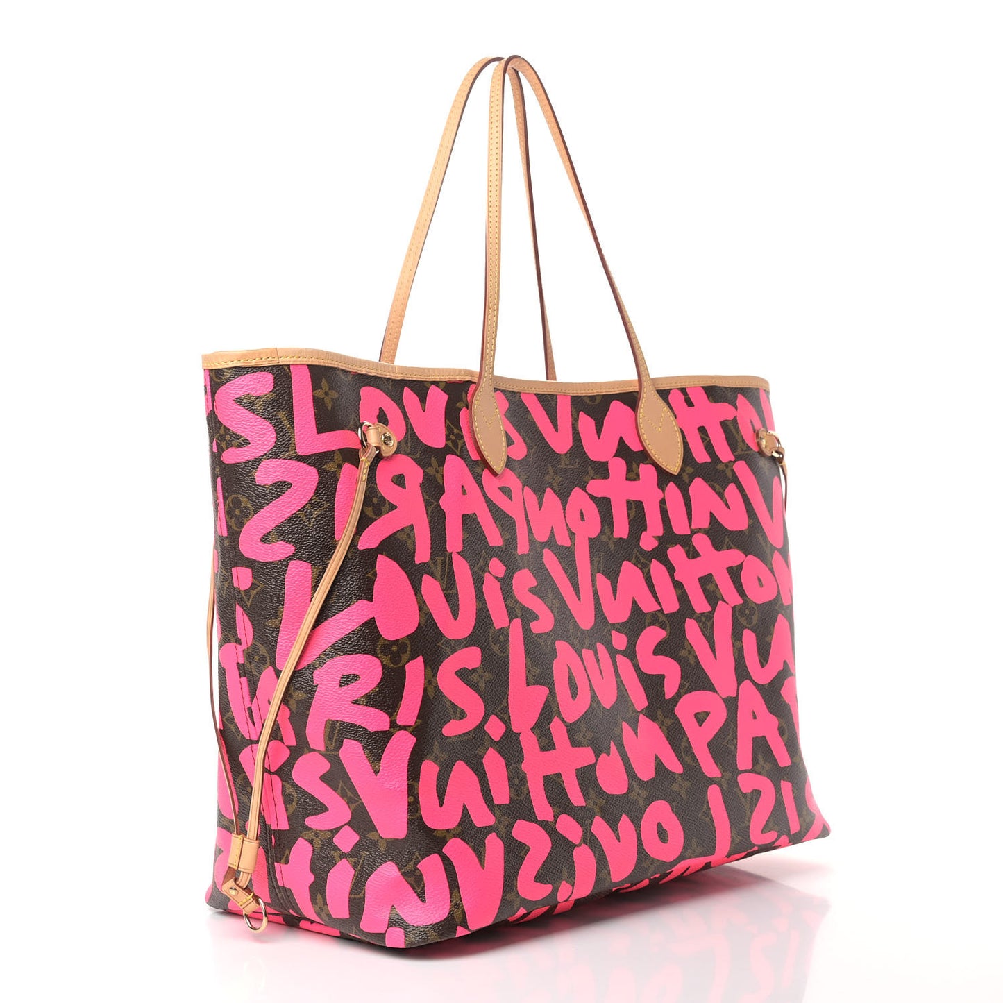 Monogram Graffiti Neverfull GM Fuchsia