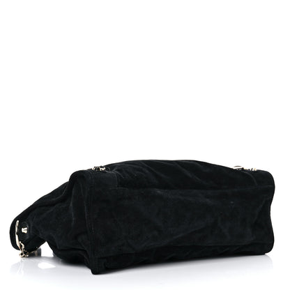 Balenciaga Baby Daim Suede Classic Gold Hardware City Black 4 of 18