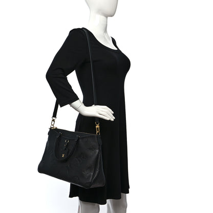 Louis Vuitton Empreinte Monogram Giant Trianon MM Black 2 of 8