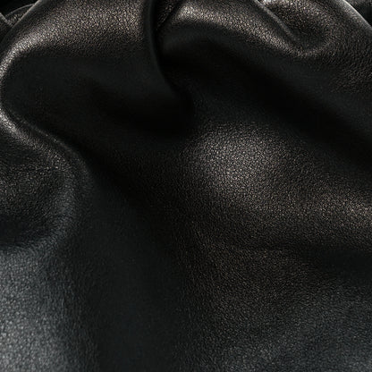 Bottega Veneta Smooth Butter Calf The Pouch Oversized Clutch Black 9 of 11