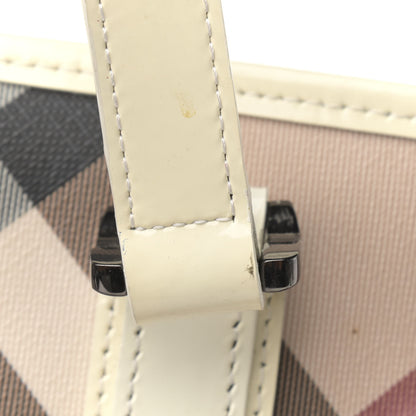 Burberry Supernova Check Tote White 13 of 20