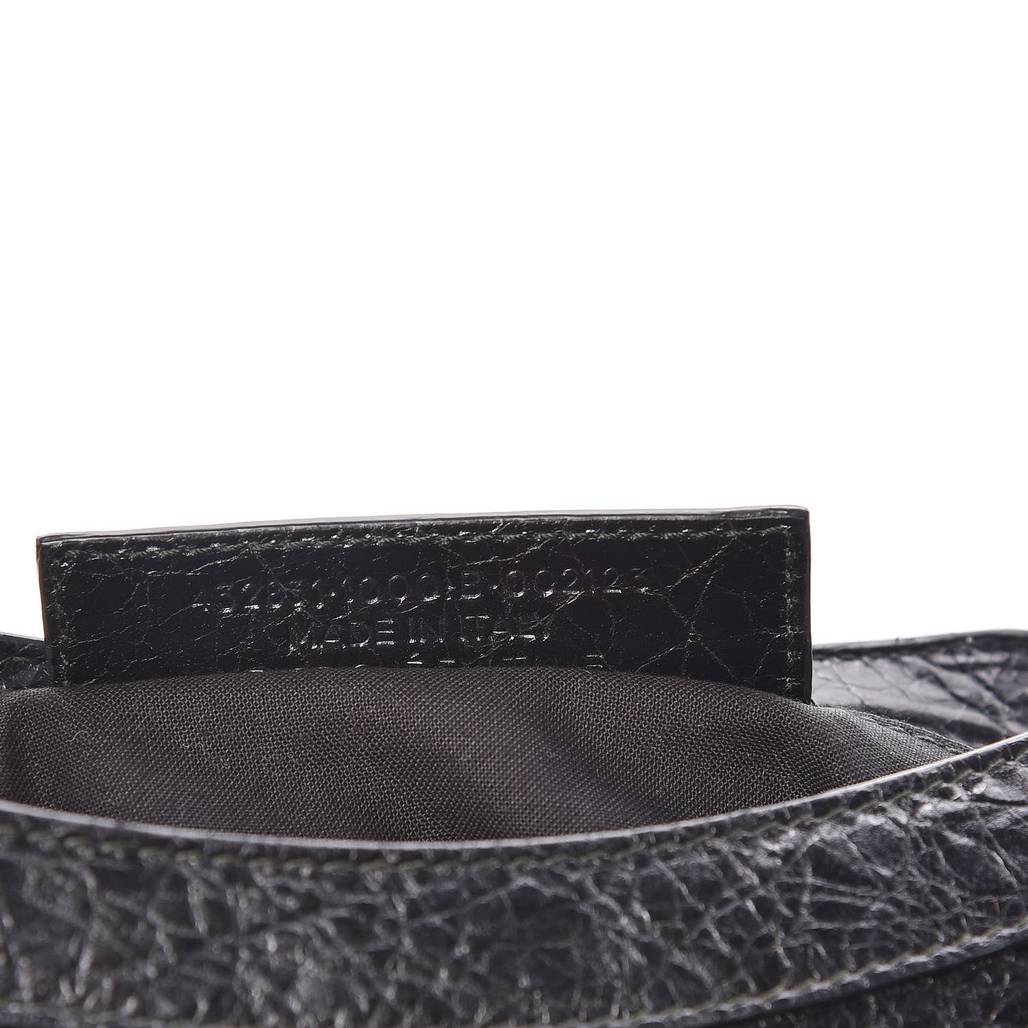 Balenciaga Chevre Silver Metallic Edge Hardware S City Black 7 of 9