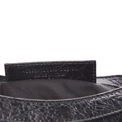 Balenciaga Chevre Silver Metallic Edge Hardware S City Black 7 of 9