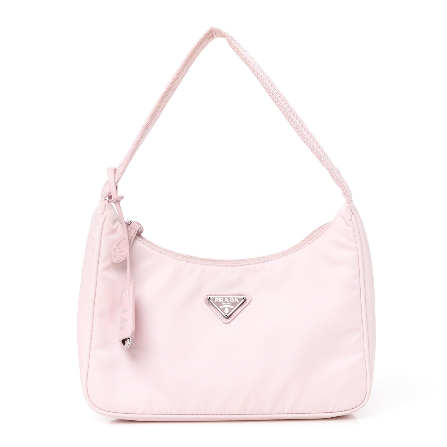 Tessuto Nylon Saffiano Re-Edition 2000 Bag Alabastro