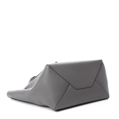 Celine Soft Grained Calfskin Belt Cabas Phantom Medium Grey 4 of 10