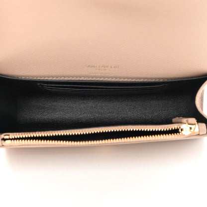 Saint Laurent Grain De Poudre Monogram Kate Belt Bag Dark Beige 5 of 11