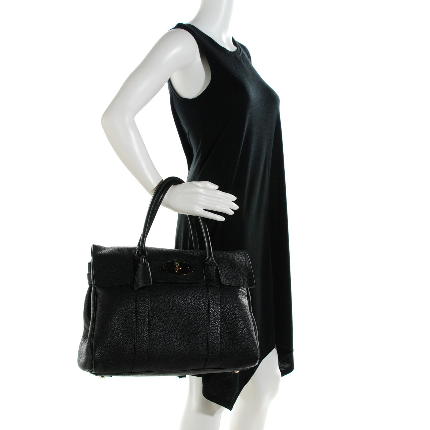 Soft Grain Calfskin Bayswater Black