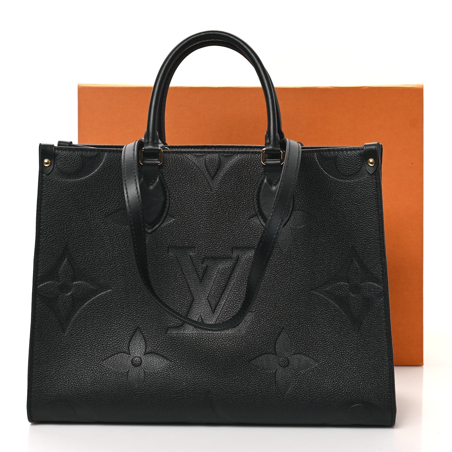 Louis Vuitton Empreinte Monogram Giant Onthego MM Black 10 of 11