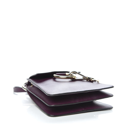 Chloe Suede Calfskin Mini Faye Bracelet Bag Nightfall Purple 4 of 9