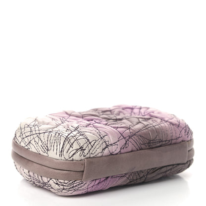 Bottega Veneta Nappa Stitched Knot Clutch Orchid 3 of 4