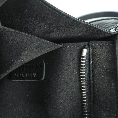 Givenchy Grained Calfskin Small Shark Lock Satchel Black 7 of 7
