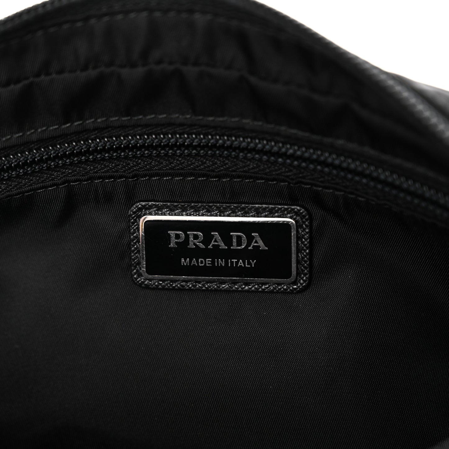 Tessuto Nylon Belt Bag Black